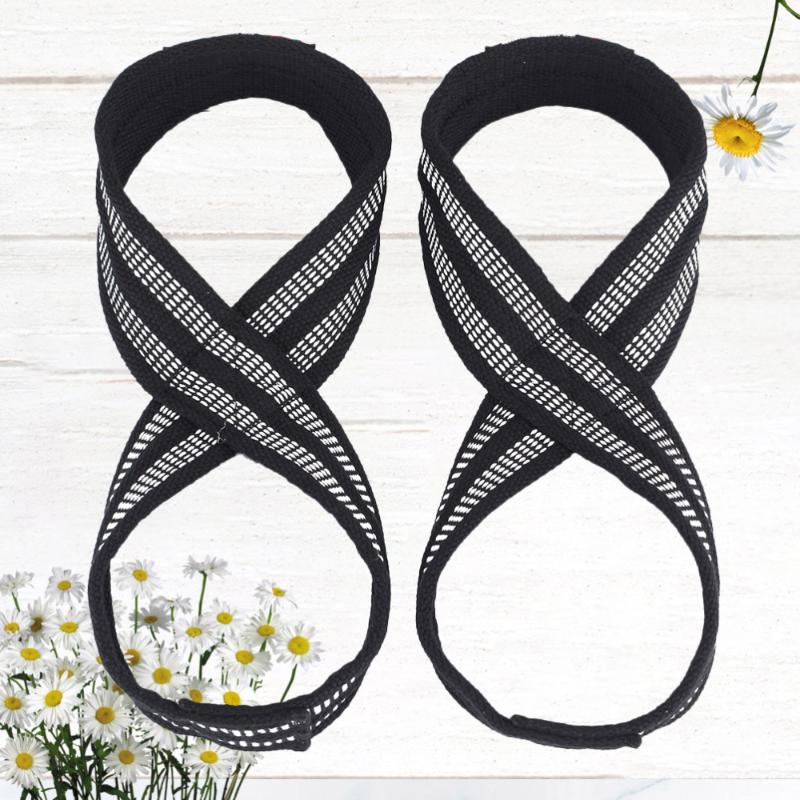

1 Pair Sport Resistance Belts Anti-slip Resistance Band Fitness Assist Bands for Horizontal Bar Weight Lifting Size