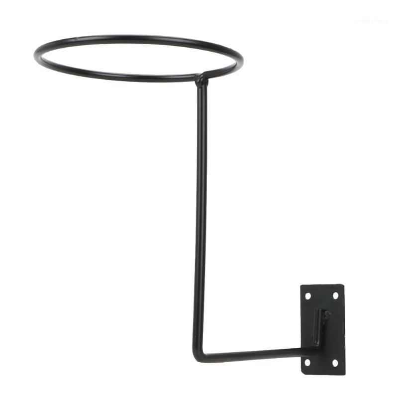

LEEPEE Helmet Display Stand Wall Mounted Hook Rack Aluminum Hanger Support Motorcycle Helmet Holder1, Black