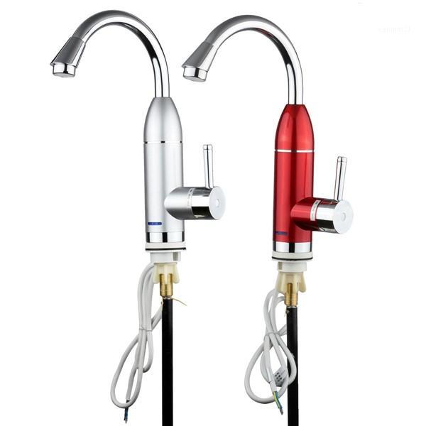 

220V Electric Instant Heating Faucet Tap Water Hot / Cold Tap With LED Display1