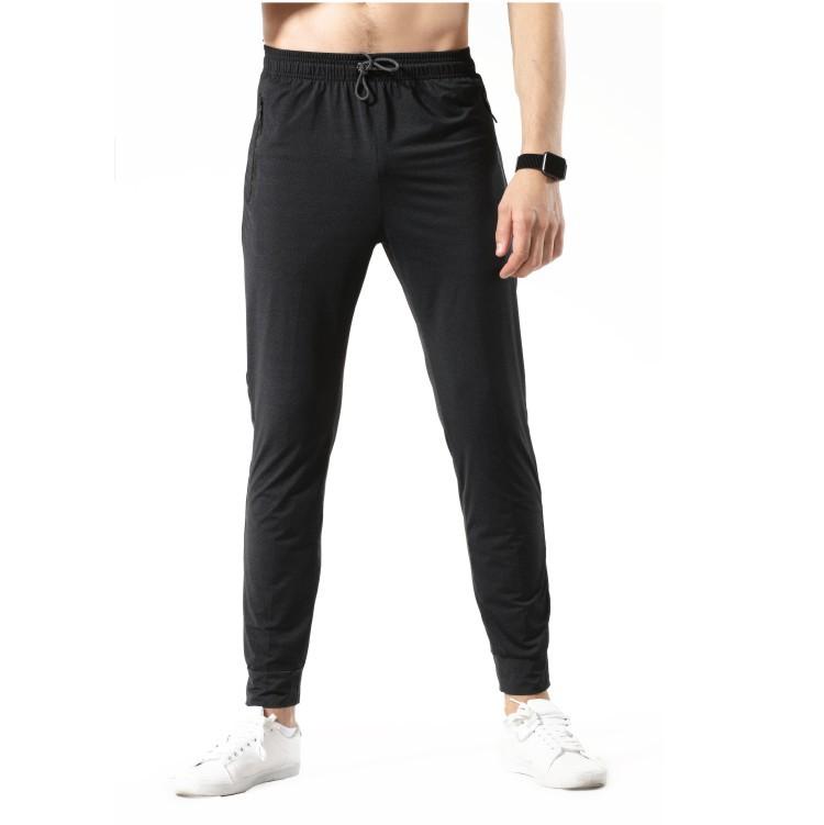 

2020 New Quality Waterproof Elastic Outdoor Casual Sports Pants Jogging Pants Men Men Gym Mens Training Wholesale, Black