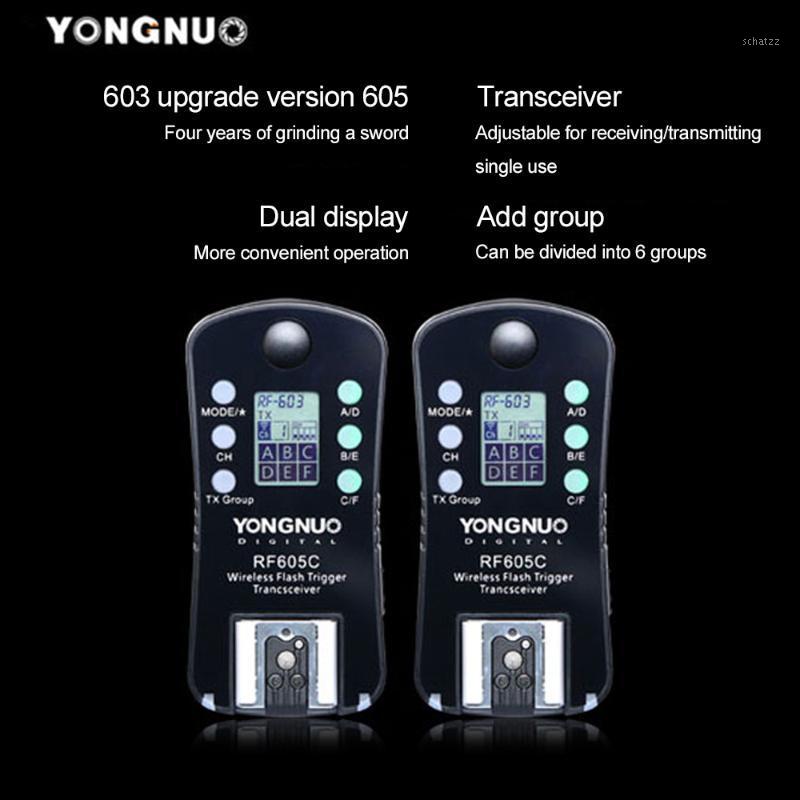

YONGNUO RF-605 RF605C RF 605C RF605 C Wireless Flash Trigger for upgrade version of RF-603II1
