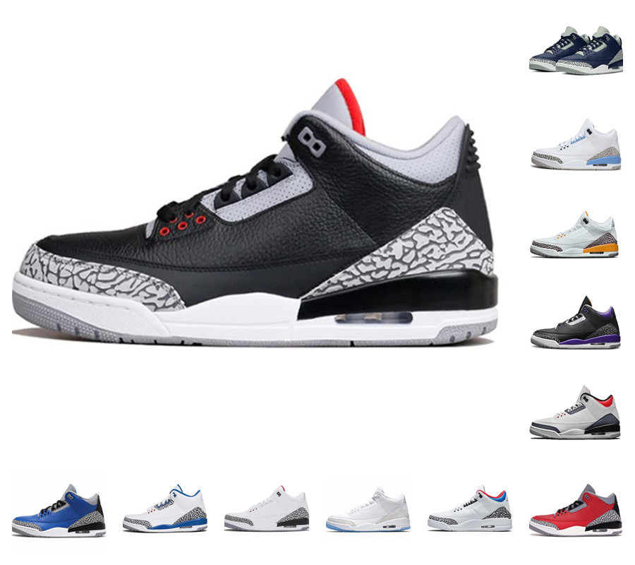 

2022 Jumpman Racer Blue 3 3S high Basketball Shoes Mens Cool Grey A Ma Maniere UNC Fragment Knicks SEOUL Court Purple Denim Red Black Cement Trainer Sneakers 40-46, Please contact us