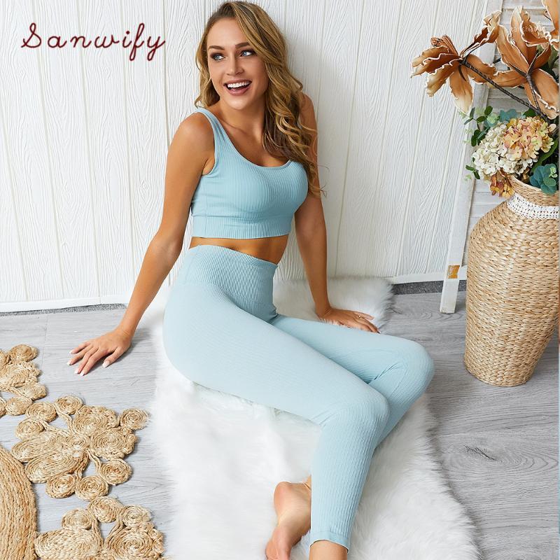 

2 Piece Set Workout Clothes For Women Sports Bra And Leggings Set Sports Wear For Women Gym Clothing Athletic Yoga1, Black