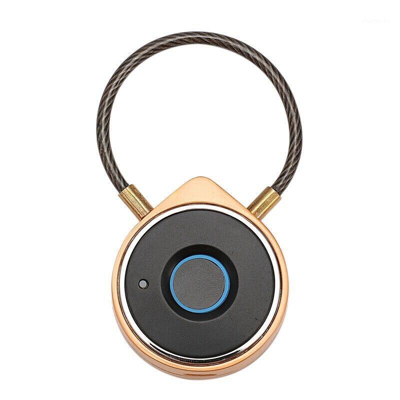 

W9 USB Rechargeable Smart Bluetooth Fingerprint Lock Anti-Theft Lock Security Door Luggage Padlock1