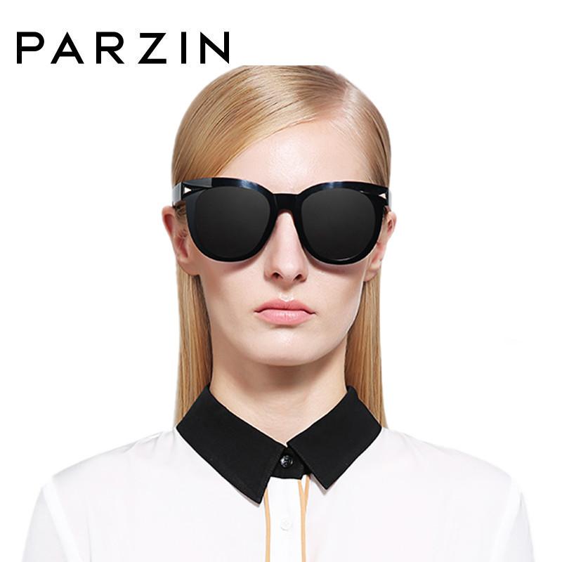 

Sunglasses PARZIN Polarized MenBrand Design Women TR90 Colorful Film Oversized Sun Glasses Female Shades 89855