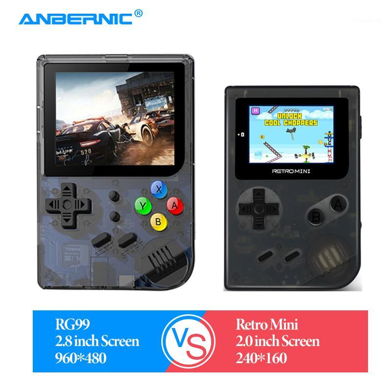 

ANBERNIC - Retro Game Console RG99 Retro Mini FC Video Games Player 16GB 2000 Games Tony System Portable Handheld Game Players1