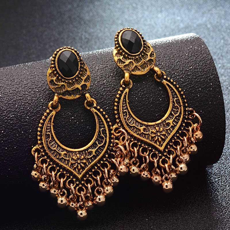 

Boho Earrings 2020 Women Ethnic Antique Gold Color Vintage Metal Tassel Earrings Jewelry Orecchini Kolczyki1
