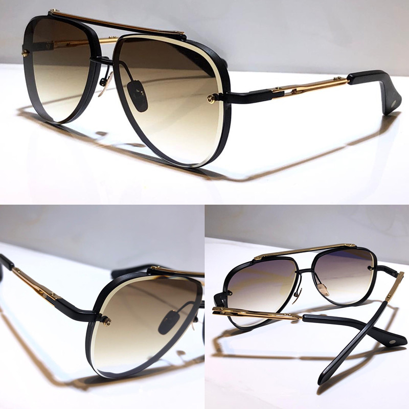 

M EIGHT popular sunglasses men metal vintage unisex sunglasses fashion style oval frameless UV 400 lens come with case top quality, White;black