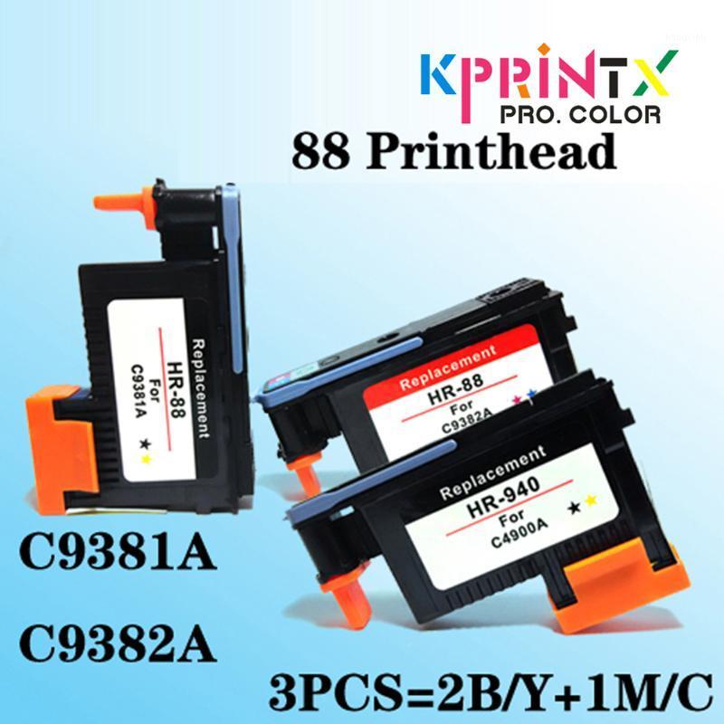 

3PCS=2B/Y+1M/C compatible for 88 Printhead for 88 Officejet Pro K8600 8600 C9381A C9382A printer head1