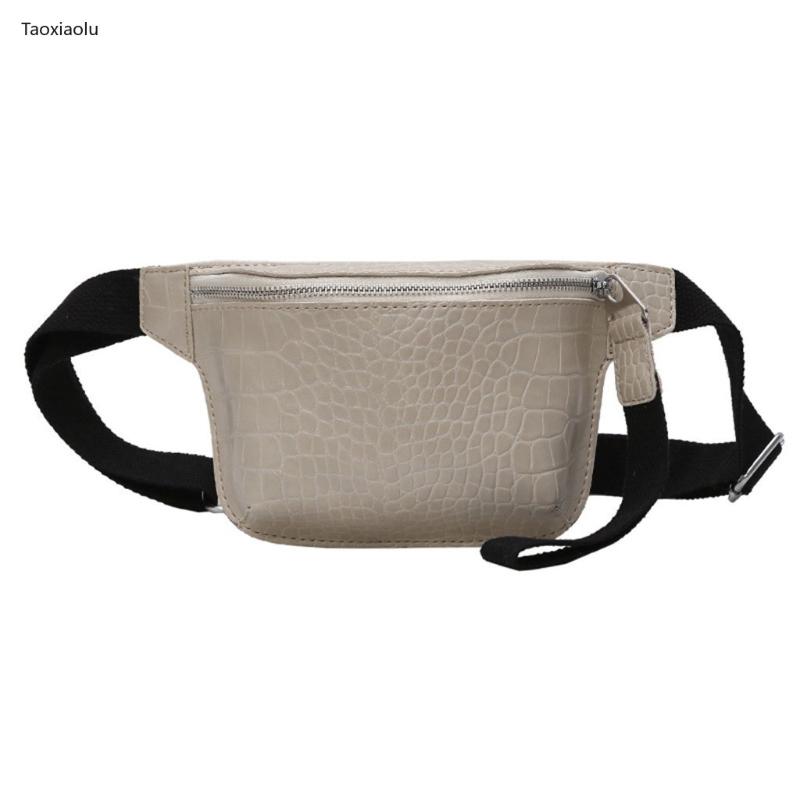 

Waist Bag Women PU Leather Fanny Pack Fashion Belt Bag Women Phone Pouch Casual Black Chest Bags Girls Shoulder Backpack#25, Sky blue