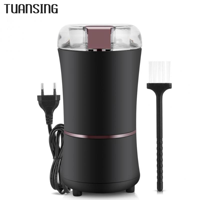 

TUANSING Electric Coffee Grinder Mini Kitchen Beans Spices Nuts Pepper Grinder 400W Coffee Bean Grind Machine