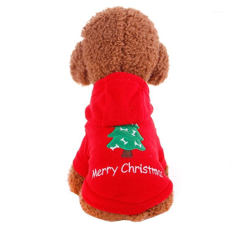 

25# Christmas Dog's Dress Winter Warmer Pet Costume Pet Dog Fleece Puppy Clothes New Year Puppy Dog Costume Jumpsuit1, As pic