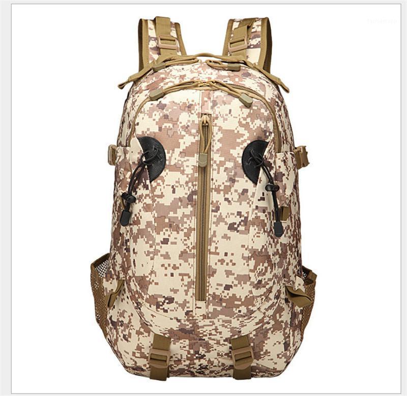 

Hiking Mountaineering Bag 2021 Outdoor Sports Travel Army Camouflage Backpack 36-55L Oxford Cloth Tactical 3P Backpack1, Desert digital