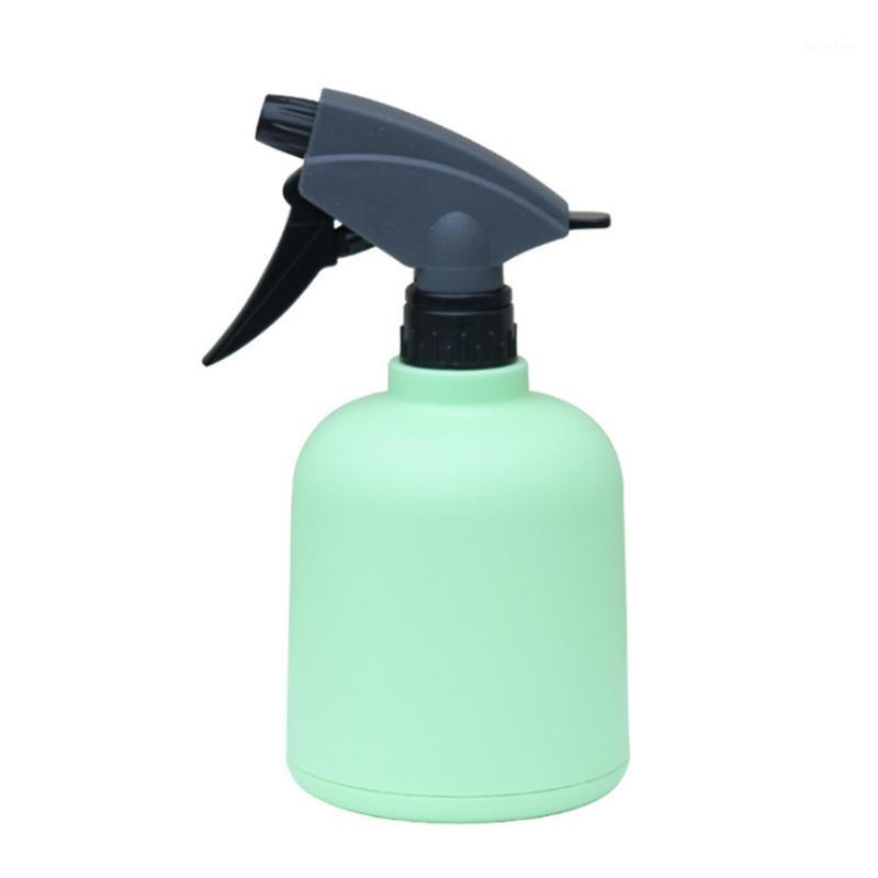 

Watering Can Plant Mist Spray Flower Bottle Portable Candy Color Durable Salon Outdoor Adjustable Nozzle Hand Pressure Garden1, Green