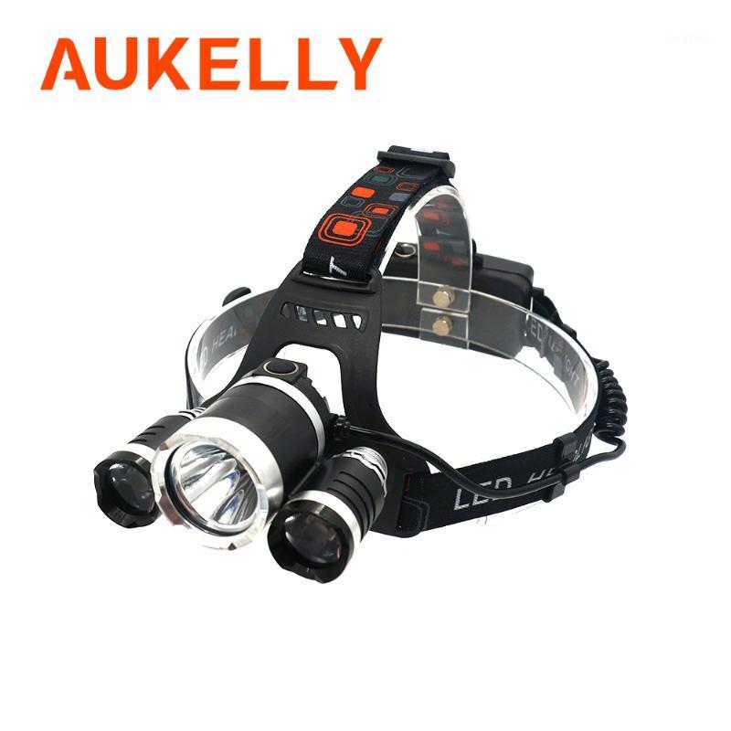 

Super bright LED headlamp XM-T6x3 LED Rechargeable Headlight long range Torch Lamp Camping Fishing lantern Use 186501