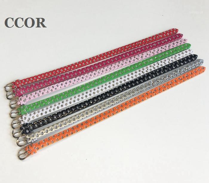 

Charm Bracelets CCOR 20-100PCS 8*230MM Honeycomb PU Leather Wristband Fit 8mm Slide Charms Letter Bead DIY Accessories SWD00051