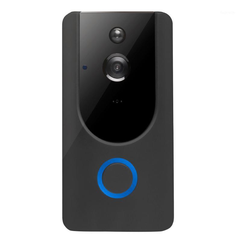 

720P HD Wifi Wireless Video Dorbell Visual Intercom Camera With Chime Night Vision PIR Door Bell1