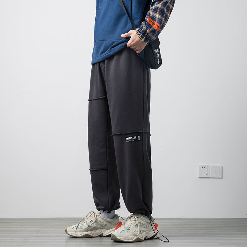 

Trousers 2021 Men's Spring and New Winter Thin Size M- Hare Pants Clothing TWPD, Gray light