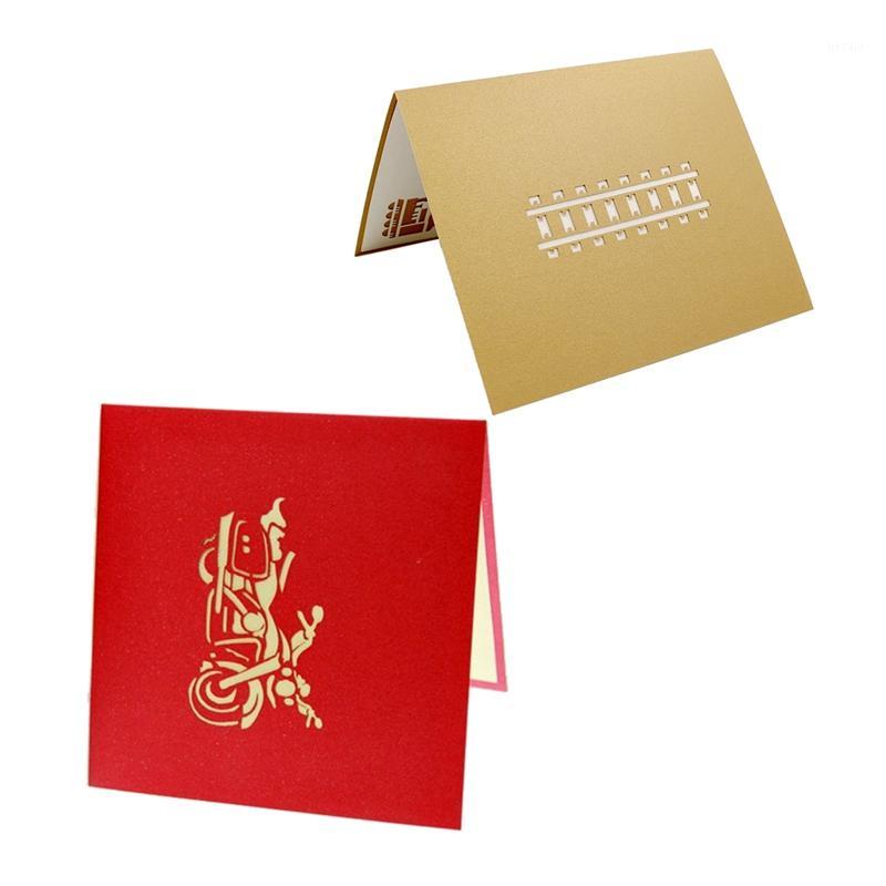 

Handmade 3D Up Thank You Greeting Card for Every Occasion train & Greeting Cards for Every Occasion (Motorcycle)1