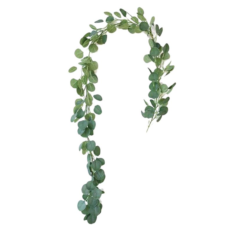 

Artificial Eucalyptus Garland Vines Garland Doorways Greenery Wedding Backdrop Arch Wall Decor Indoor Outdoor, Green
