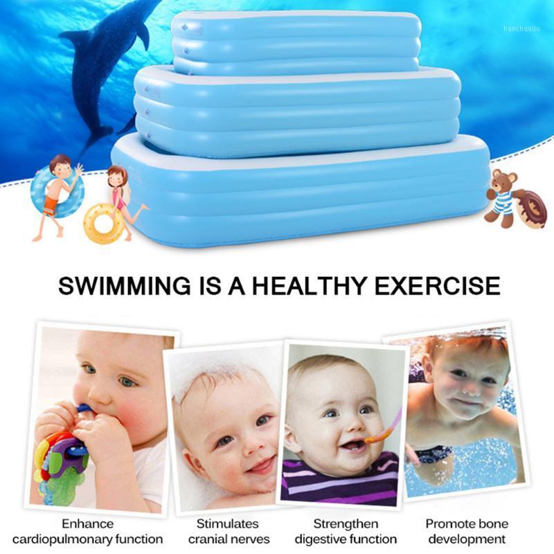 

130/150/190cm Inflatable Swimming Pool Adults Kids Pool Bathing Tub Outdoor Indoor Swimming for Kids1