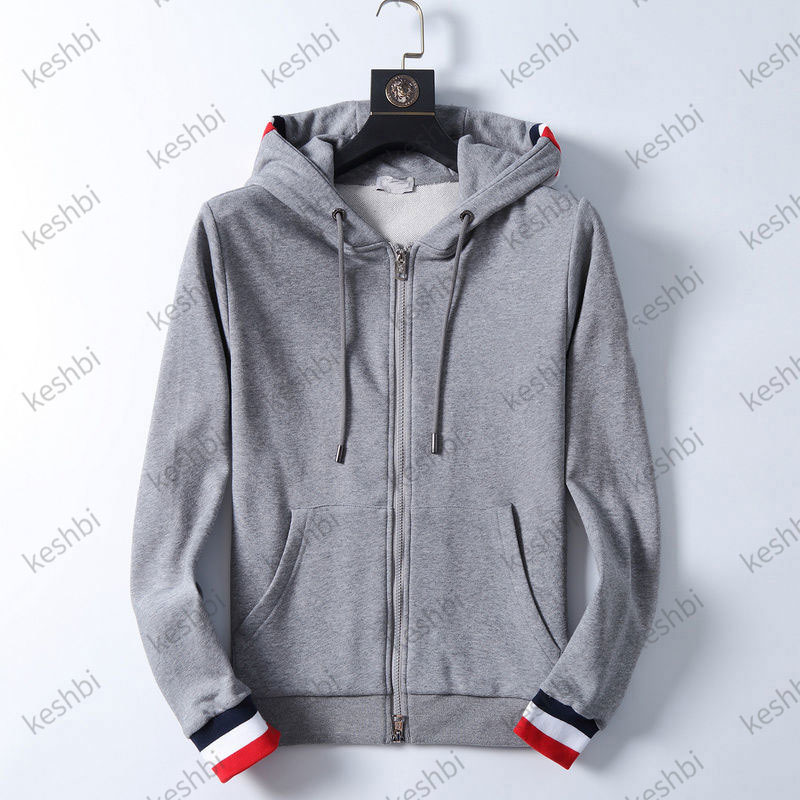 

2022 Fashion Men Casual Jacket High Quality Luxury Designer Coat S, Black