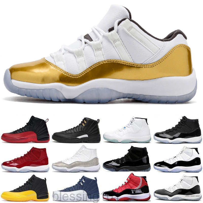 

2021 New Top 11 11s 25th Anniversary Jumpman mens basketballs shoes low white bred concord ovo grey snake skin pantone men women BT1T, Color 04