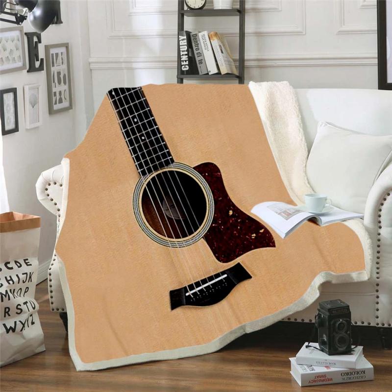 

Scarves 3D Print Rectangle Sherpa Blanket Wearable Throw FJ37