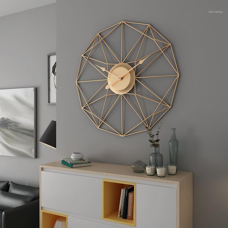 

New Creative Fashion Metal Wall Clock Farmhouse Decor Clocks Best Selling 2019 Products Metal Iron Abstract Wall Clocks1