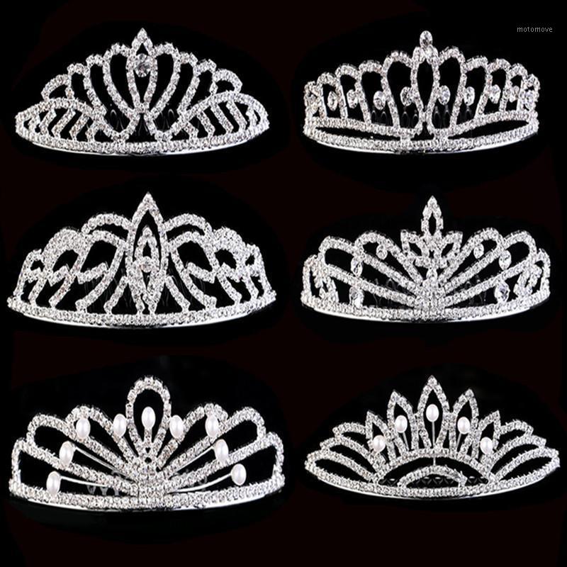 

tiaras and crowns hairbands fashion jewelry cheap wedding hair accessories for women princess girl birthday party small MA031