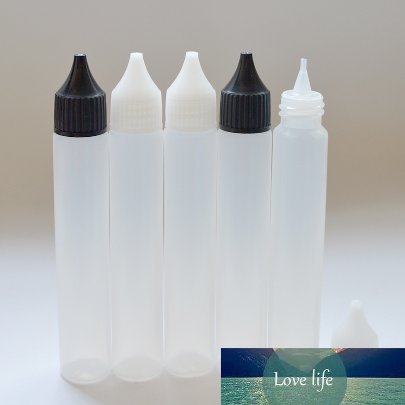 

10pcs/lot 30ml Pen Shape Bottle E Liquid Plastic Bottle With Wide Neck Empty Pen Style Dropper Bottle For E-Cig Liquid