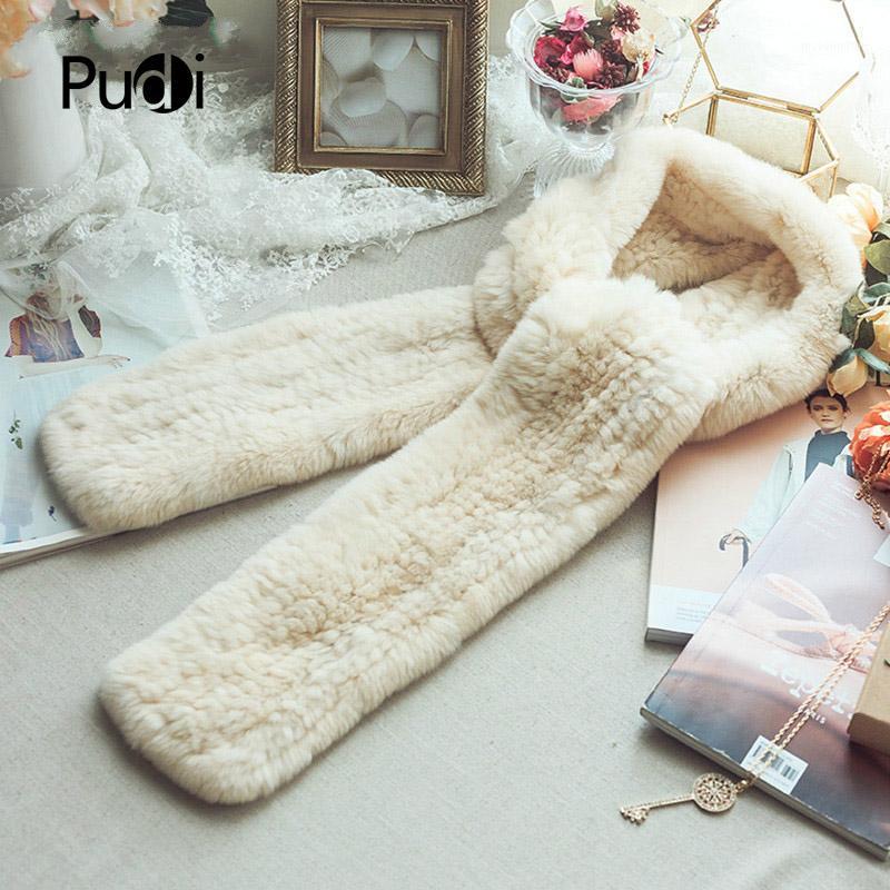 

SCM057 Women's real rex fur scarf winter neck warm genuine fur scarves wraps band new scarf1