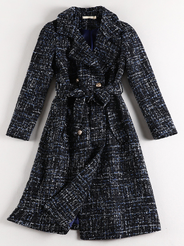 

New Snow flake wool material autumn and winter, fertilizer coat big size, female clothing temperament, 5YKF, Black