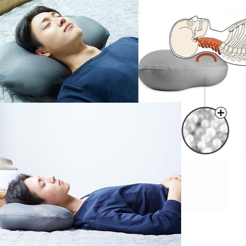 

High Quality Microfiber 3D neck pillow creative neck head pillow deep sleep air cushion decompression washable1