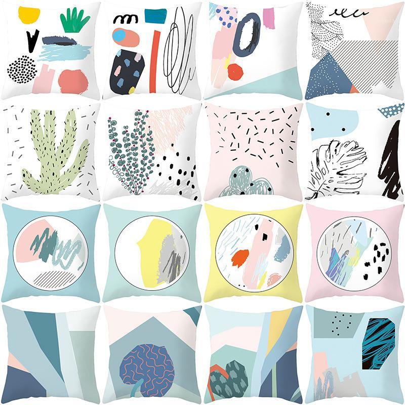 

Home Decor Nordic Ins Matisse Pillow case Cushion Cover Polyester Sofa Car Chair Throw Pillows Pillow Covers Funda Cojin 45x45cm1, Matisse 20