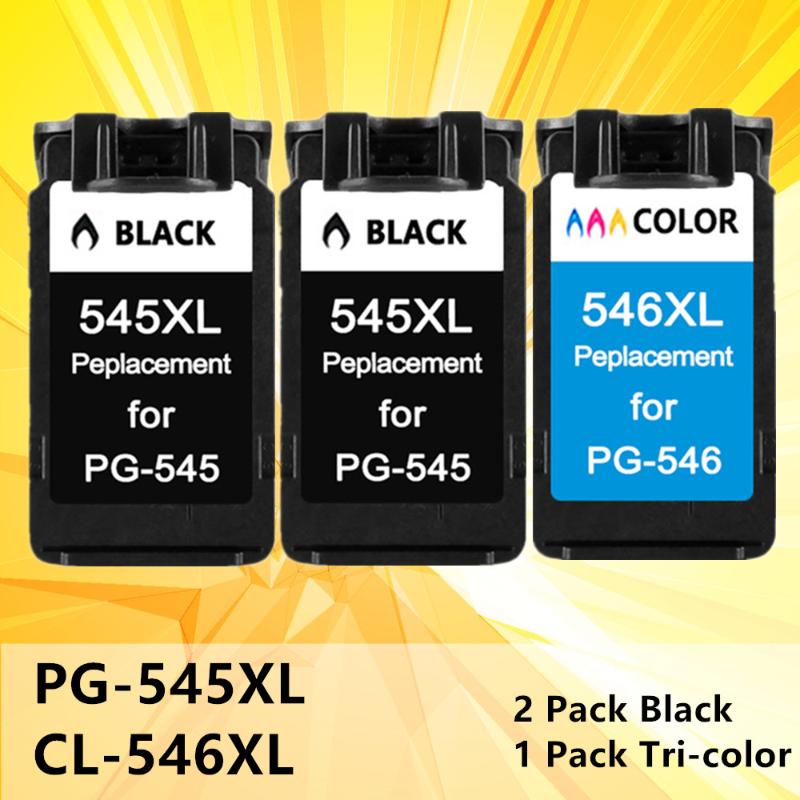 

PG 545XL 545 XL CL546 XL ink cartridges for Canon PG545 PG-545 pg 545 CL-546 for Canon IP2850 MX495 MG2950 MG2550 Printer