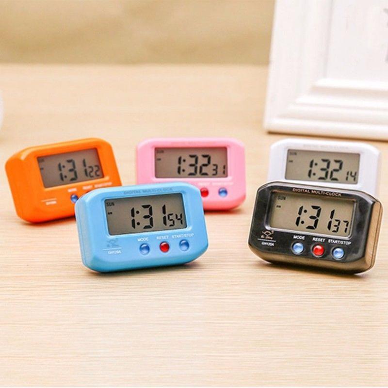 

Portable Pocket Size Digital Electronic Alarm Clock Automotive Stopwatch LCD With Snooze Backlight Travel Tool1 Other Clocks & Accessories