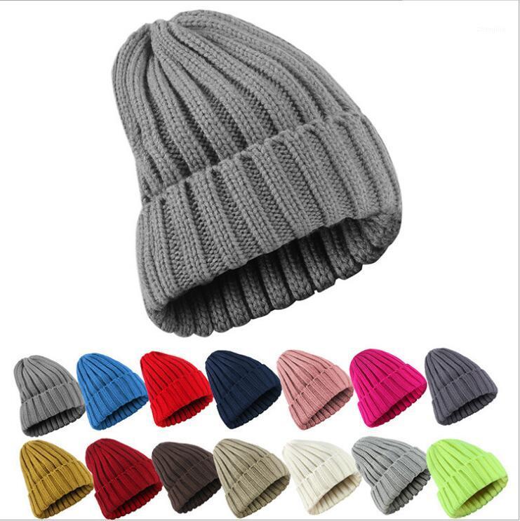 

Beanies Women 2020 New Solid Knitted Warm Soft Trendy Hats Simple Korean Style Womens Wool Casual Caps Elegant All-match Beanie1