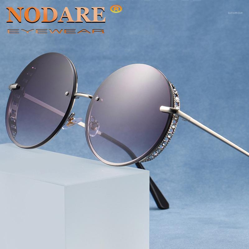 

2020 Classic Small Frame Round Sunglasses Women/Men Brand Designer Alloy Mirror Sun Glasses Vintage Modis Oculos1