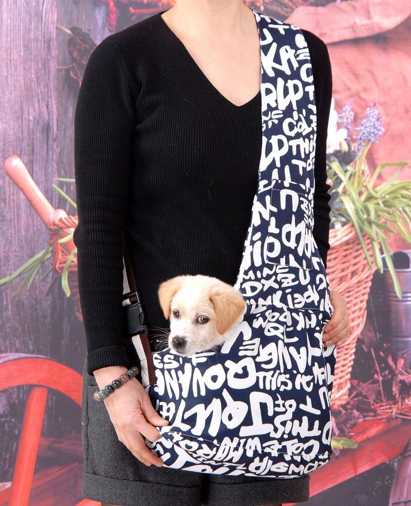 

Canvas Pet Dog Carrier Bag Dog Cat Shoulder Sling Bag Tote Travel Tote Handbag1