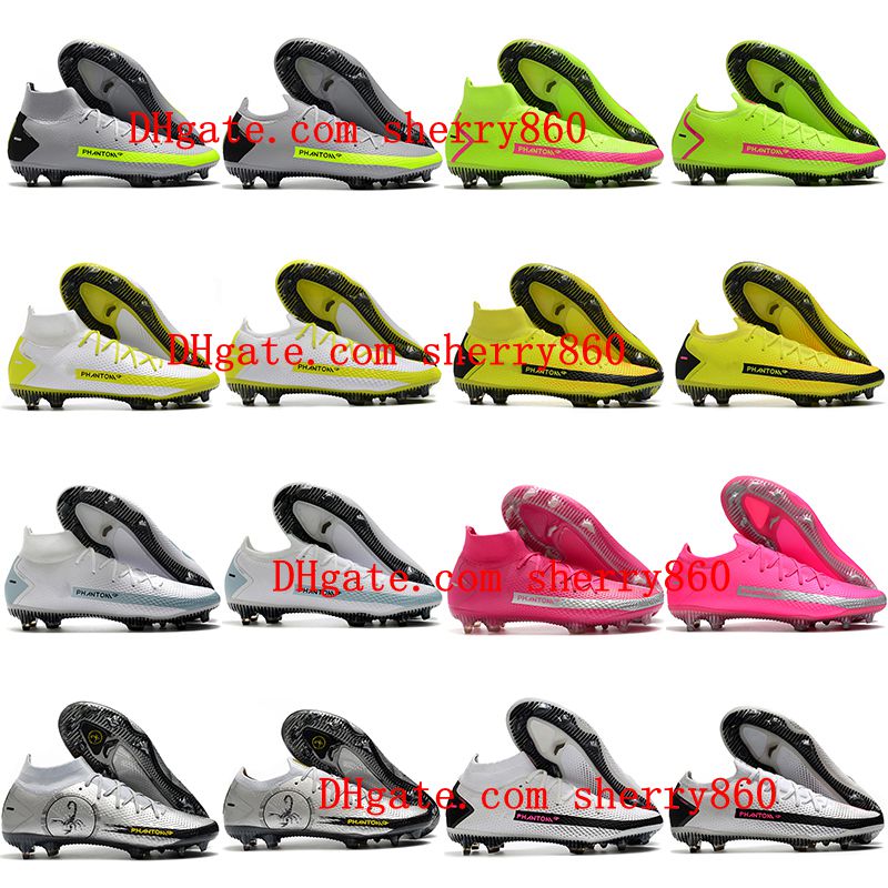 

2021 mens soccer cleats Phantom GT Elite Dynamic Fit FG soccer shoes outdoor football boots scarpe da calcio hot 01