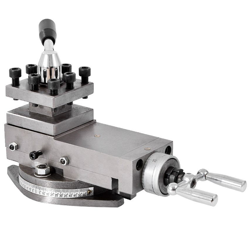 AT300 Tool Holder Mini Lathe Accessories Metal l Assembly Quick Change l 80mm Stroke 100mm-image-737073823