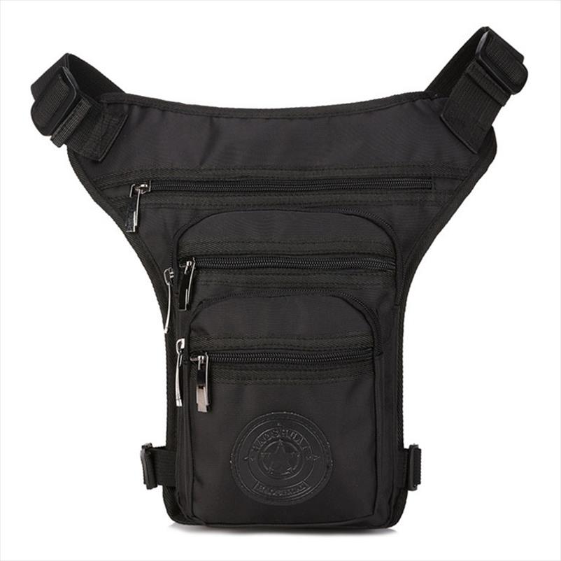 

Men Canvas Nylon Leg Bag For Men Fanny Pack Belt Hip Drop Messenger Shoulder Travel Trekking Motorcycle Assault Waist Bags, Red