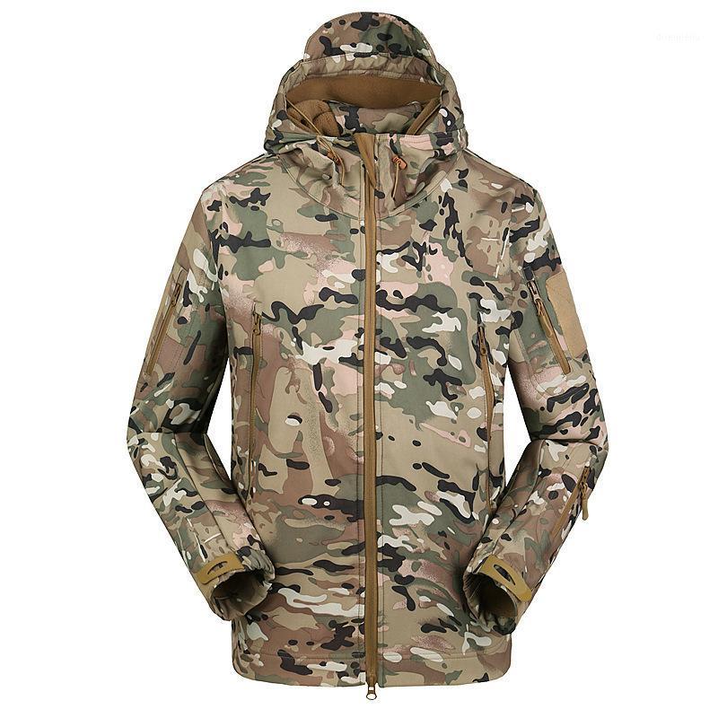 

Fashion Men Thermal Waterproof Windbreaker Hiking Camping Jackets With Zipper Autumn Winter Climbing Clothes -3XL1, Black