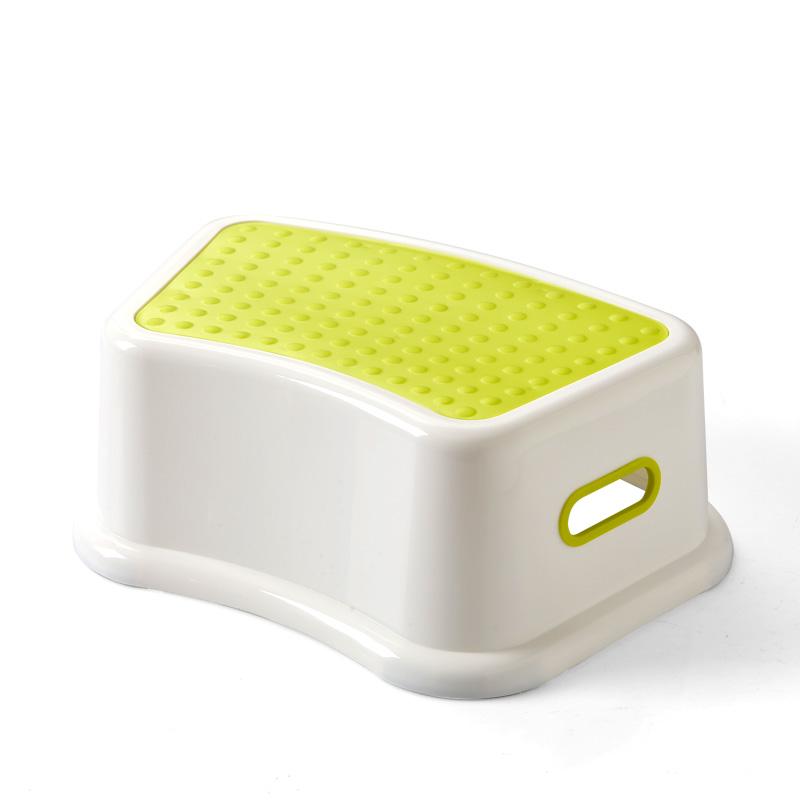 

Thicken Children's Plastic Stool Wash Stool Pad Footstool Baby Bathroom Non-slip Ascending Ladder Step Ladder Foot