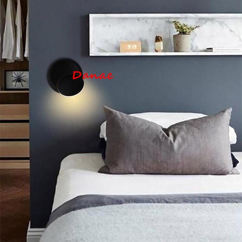 

10pcs 7W LED Wall Lamps Indoor Lighting Modern Creative Art LED Wall Light Bedroom Living Room Foyer 360D Adjustable AC85-265V
