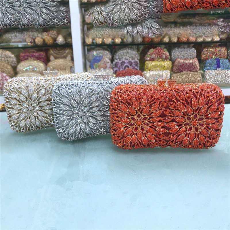 

New Female Handbags Lady Chain Metal Shoulder Bag Clutches Bags Fashion Crossbody Bag Metal Mini Shoulder Chain Purse Handbag1, As pictures 2