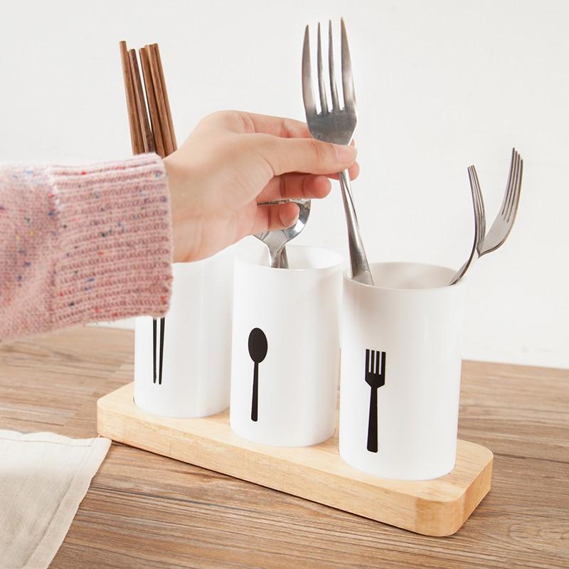 

Cutlery Drainer Storage Racks Holders Organizer Kitchen Housekeeper Chopsticks Forks Spoons Console Stand Decoration Home Items