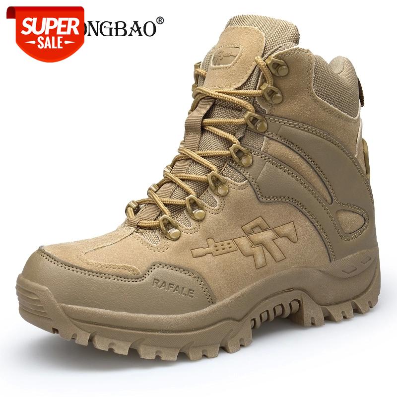 

Brand Men Military Boots Outdoor Hiking boots Non-slip rubber Boots Tactical Desert Combat Army Work Shoes Men Sneakers #pd5Z, Beige