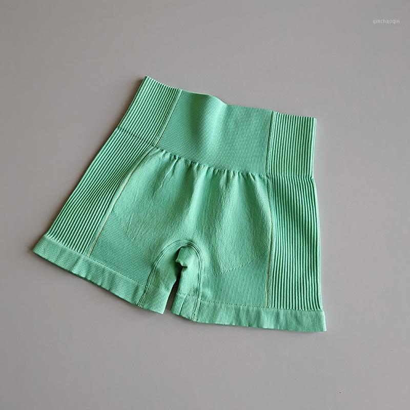 

2020 New Slim Fit Seamless Workout Sports Shorts Women High Waist Yoga Shorts Super Stretchy Sport Women Gym Leggings1, Black